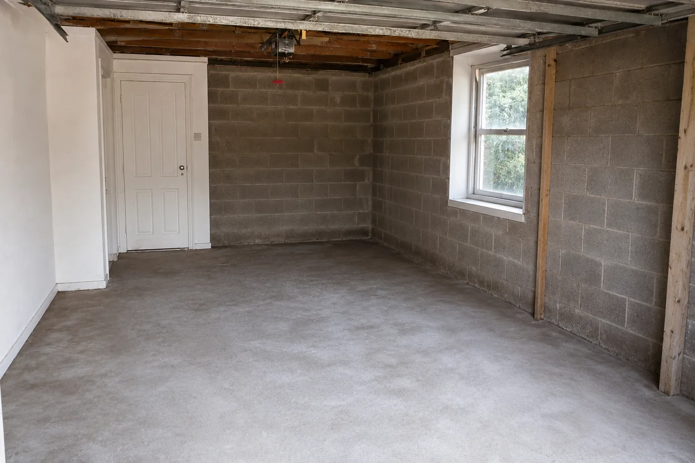 Garage after full clearance